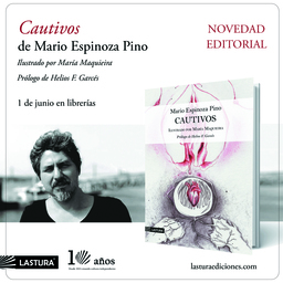 Mario Espinoza presenta su poemario "Cautivos"