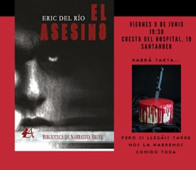 Presentación del libro "El asesino", de Eric del Río
