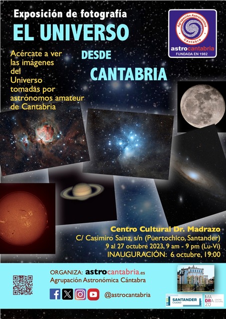 Exposición de fotografía "El Universo desde Cantabria"