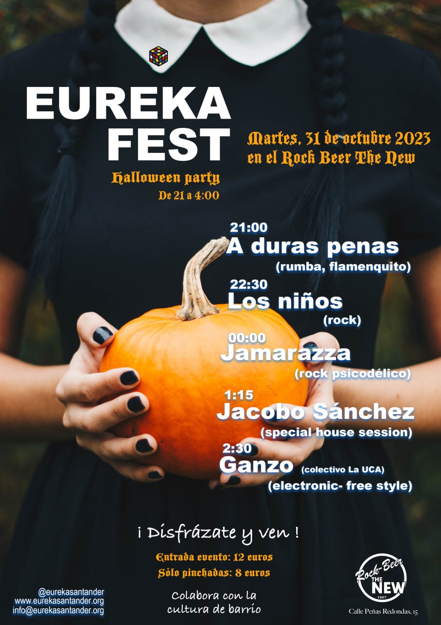 Eureka Fest. Especial Halloween Santander Creativa