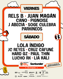 III Negrita Music Festival Santander: Lola Índigo, Juan Magán, Rels B