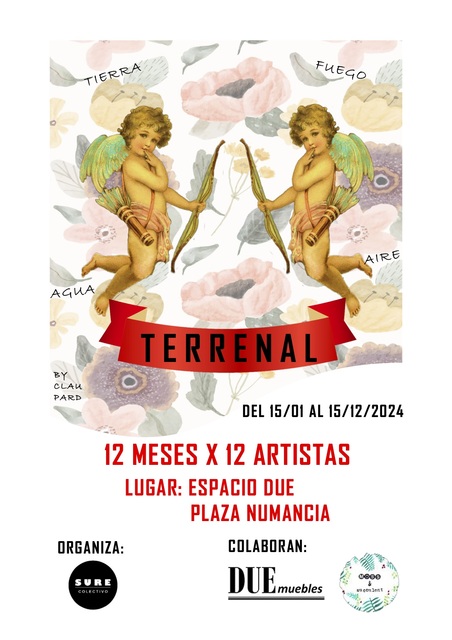 Exposición urbana y colectiva "Terrenal"