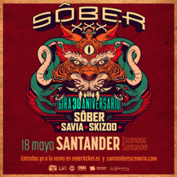 La gira 30 Aniversario de Sôber llega a Escenario Santander