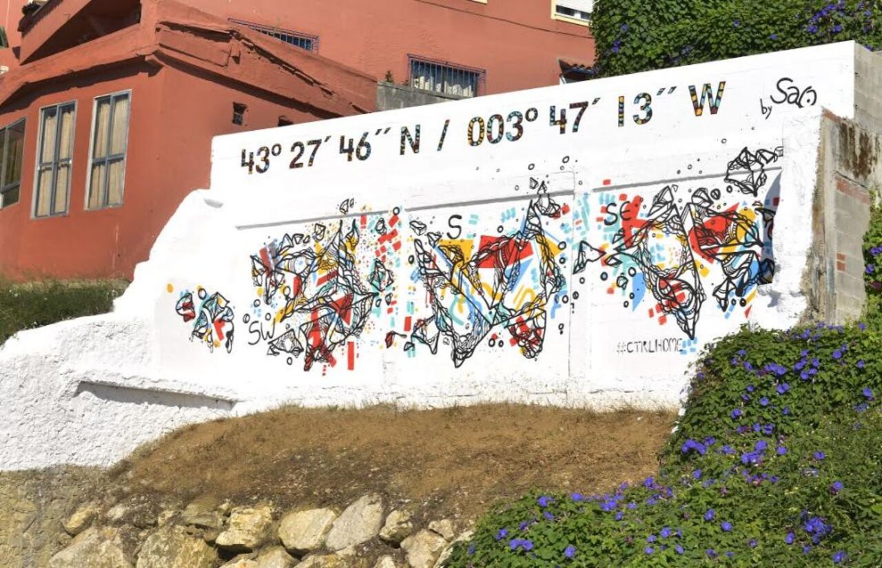 El artista Alfredo Santos plasma sus coordenadas en San Martín