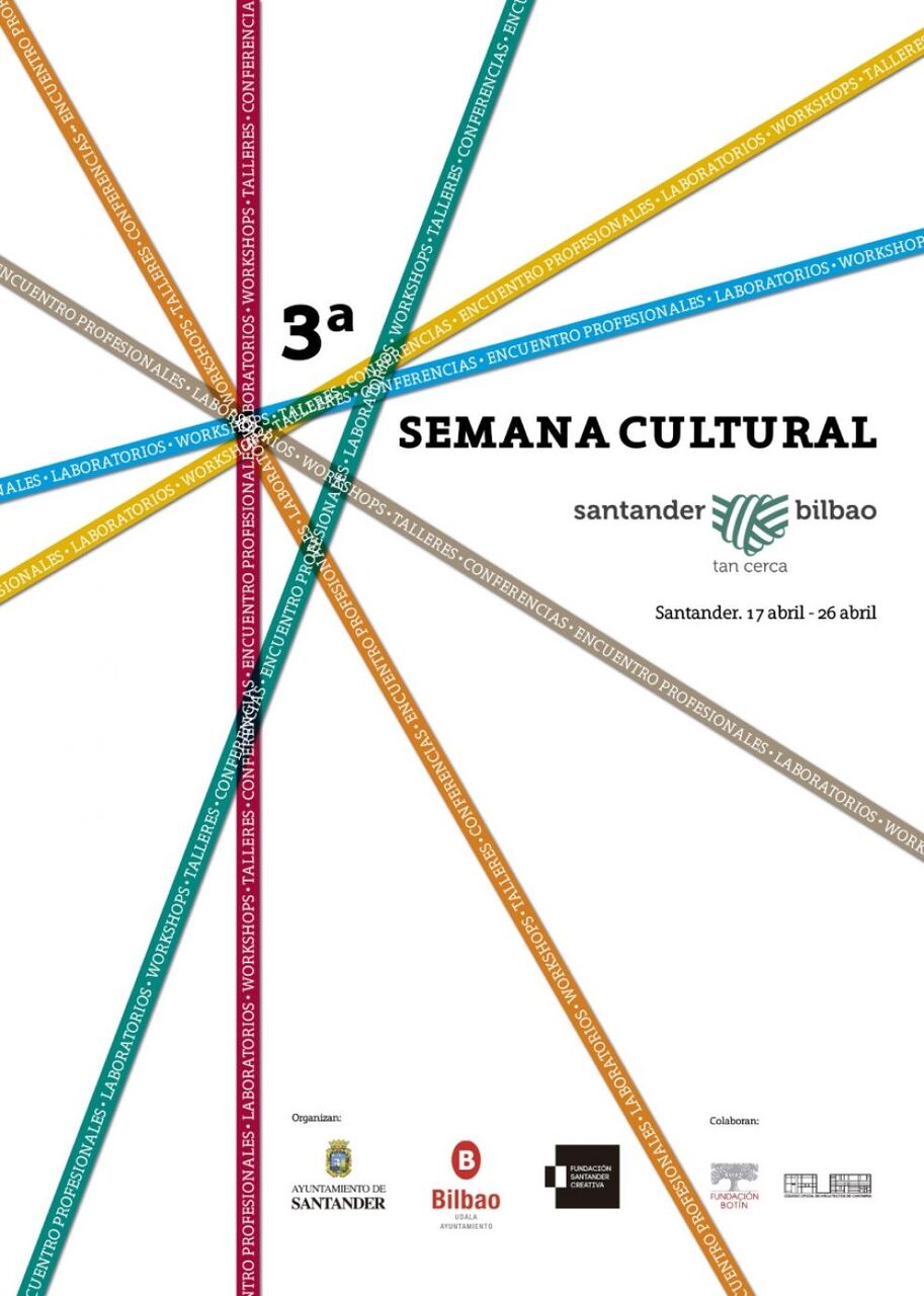 La semana cultural Santander Bilbao 'Tan cerca' propone 9 encuentros entre profesionales del 17 al 26 de abril