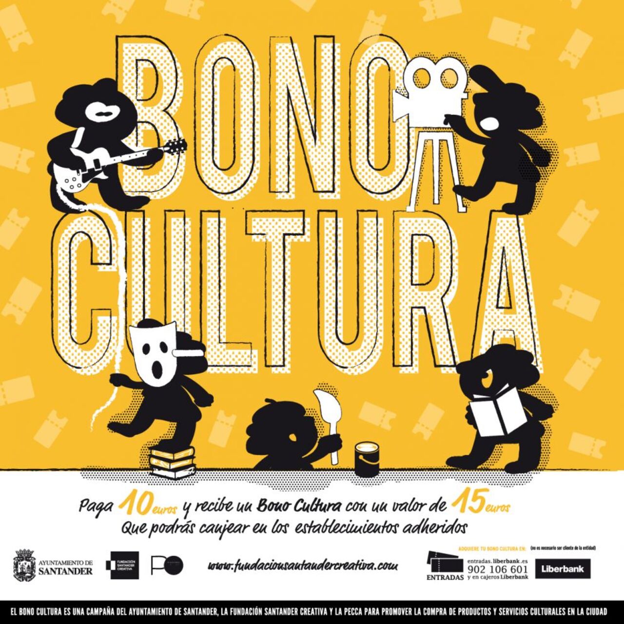 La segunda edición de la campaña "Bono Cultura" dará comienzo en marzo