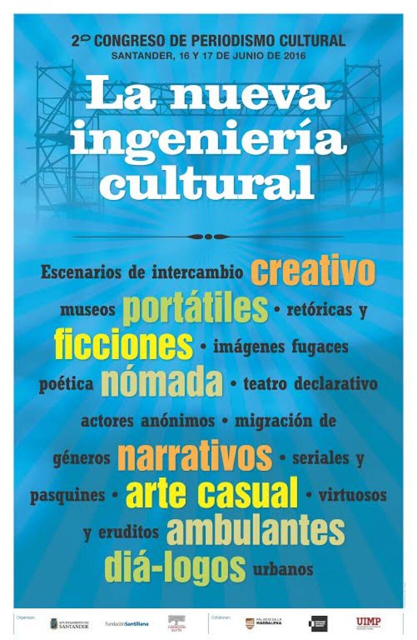 Destacados periodistas y agentes culturales participarán en el II Congreso de Periodismo cultural de Santander
