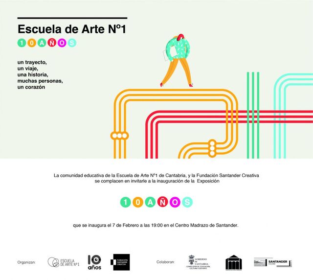 La exposición '10 años' recorrerá los principales hitos de la Escuela de Arte Nº 1 en Doctor Madrazo