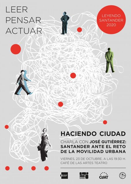 "Leyendo Santander" propone encuentros y conferencias para debatir sobre la ciudad como espacio social