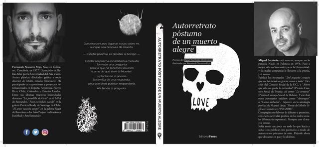 Enclave Pronillo acogerá la presentación del poemario "Autorretrato póstumo de un muerto alegre"