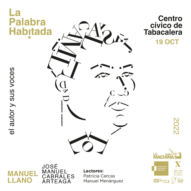 Las invitaciones para la conferencia dedicada a Manuel Llano, en el ciclo “La palabra habitada”, disponibles desde el 5 de octubre