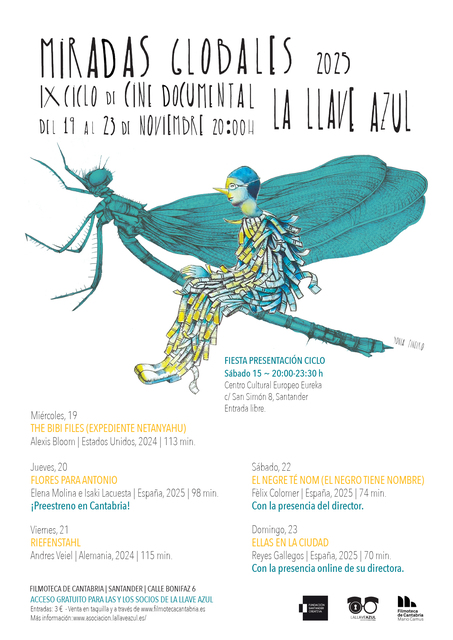 “Flores para Antonio” y “Expediente Netanyahu”, entre los documentales que estrenará el ciclo Miradas Globales del 19 al 23 de noviembre en La Filmoteca 